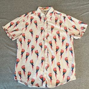 Slim-fit Parrot Resort Shirt